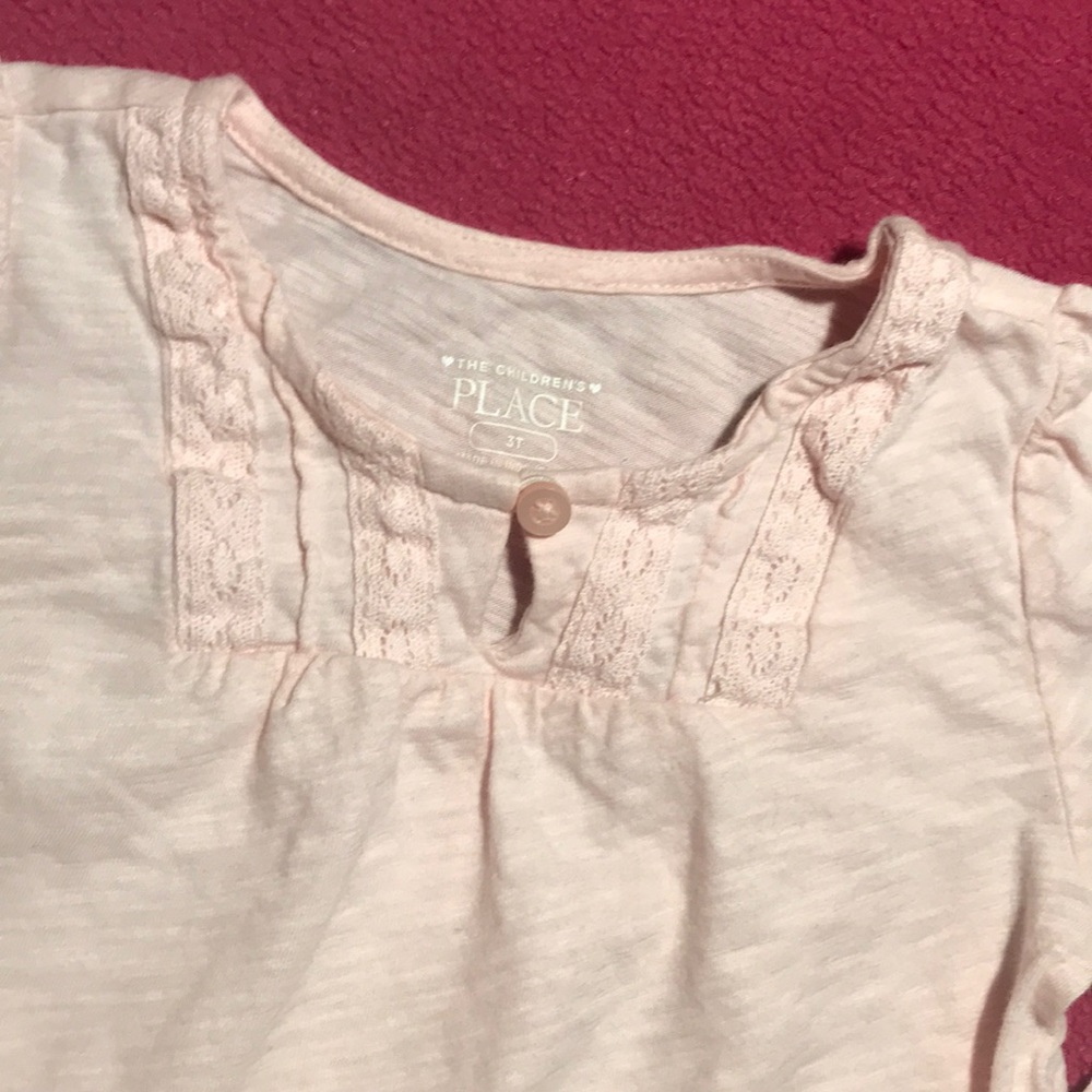 LIKE NEW Pink Toddler Girl Shirt